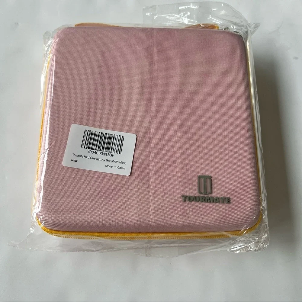 Tourmate Hard Case Cardboard Construction Toys Pink Makedo Tools Organization